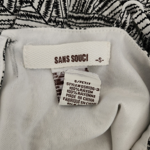 SANS SOUCI One Piece Jumpsuit Geometric Small - Picture 8 of 9